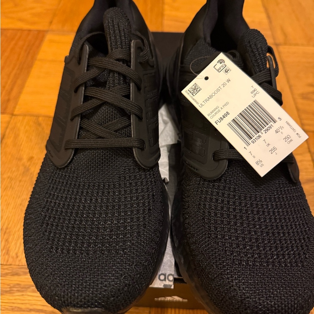 Adidas Women's UltraBoost 20 Athletic Shoes- Black